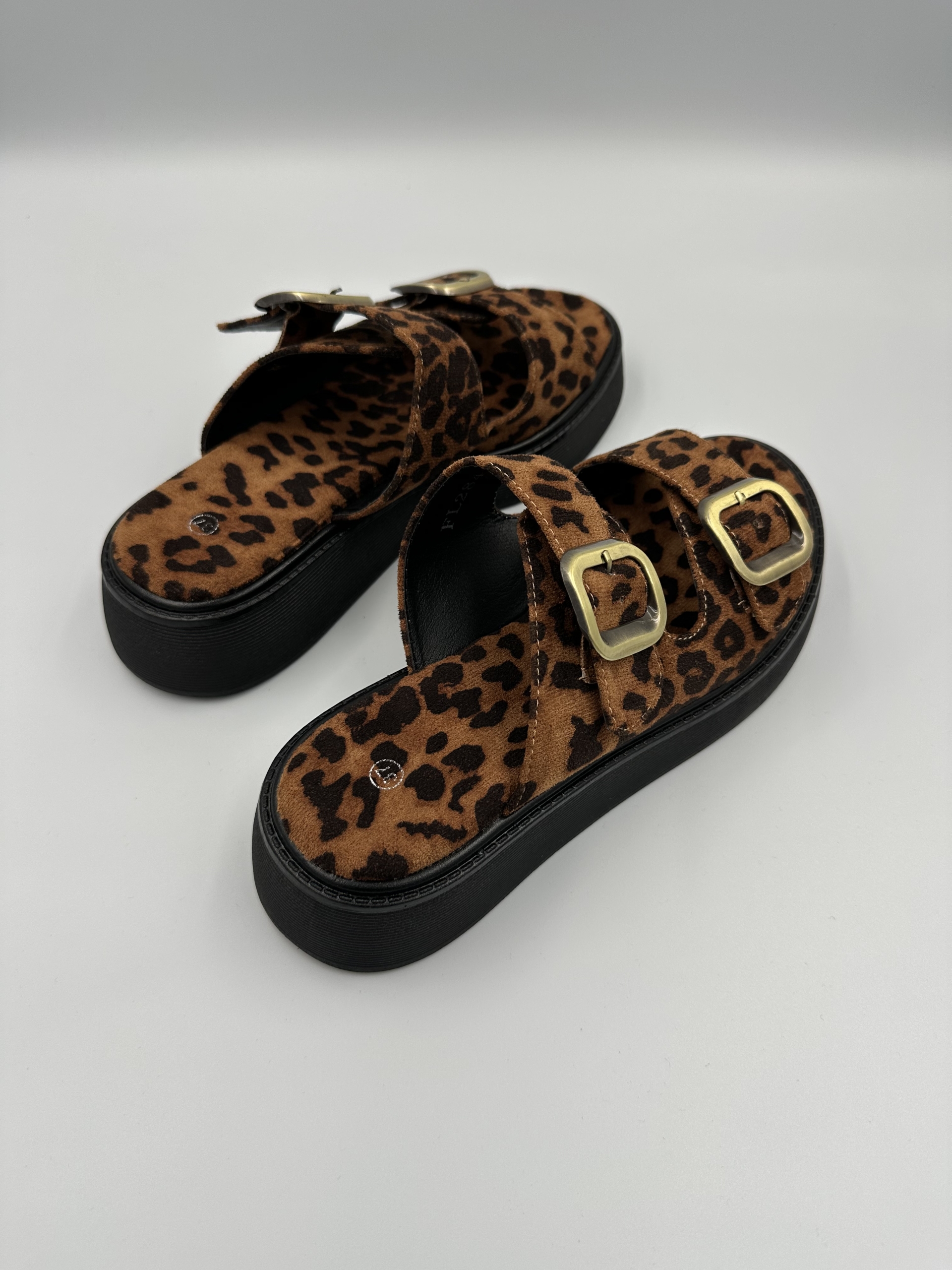 Γυναικεία Flatform λεοπάρ suede - Image 2