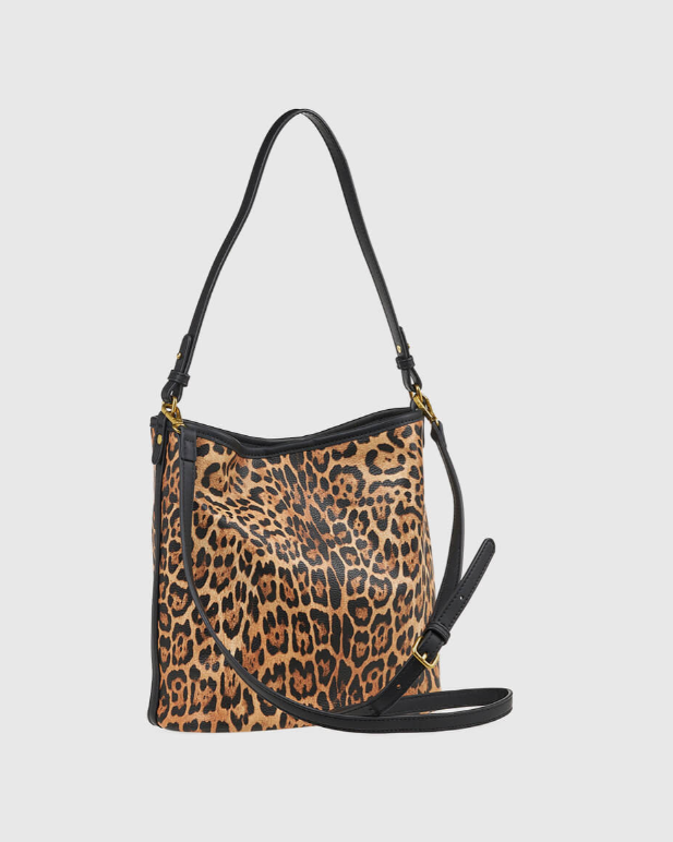 Verde Γυναικεία Τσάντα Χιαστί - Ώμου Animal Print - Image 2